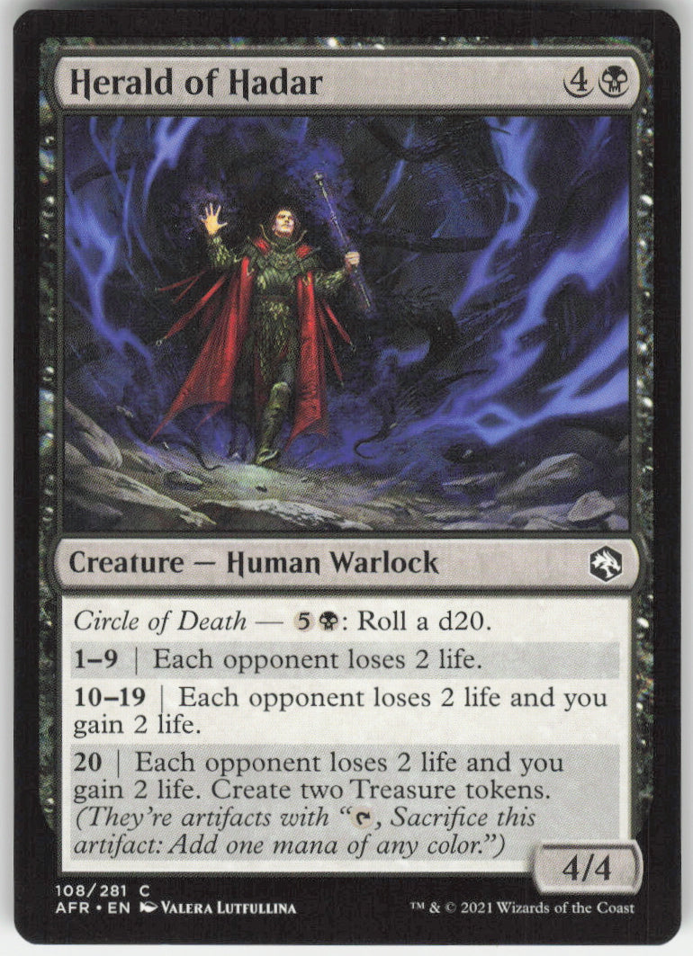 Herald of Hadar #108/281 Non-Foil