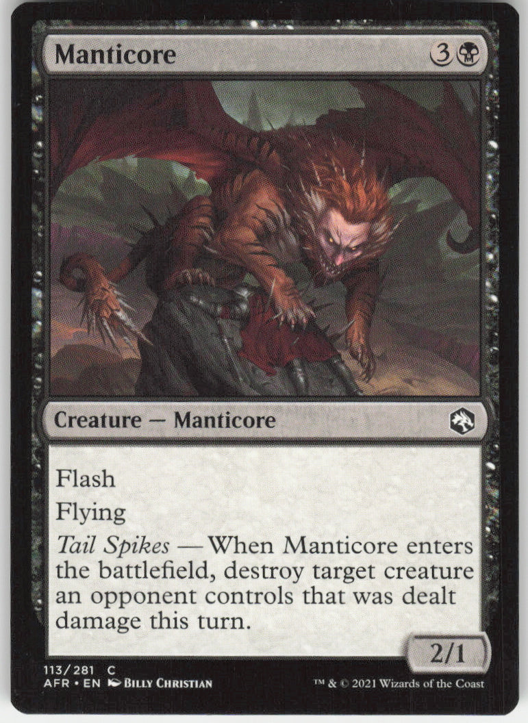 Manticore #113/281 Non-Foil