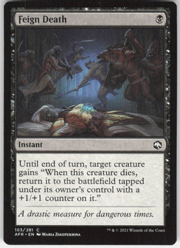 Feign Death #103/281 Non-Foil