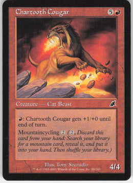 Chartooth Cougar #84/143 Non-Foil