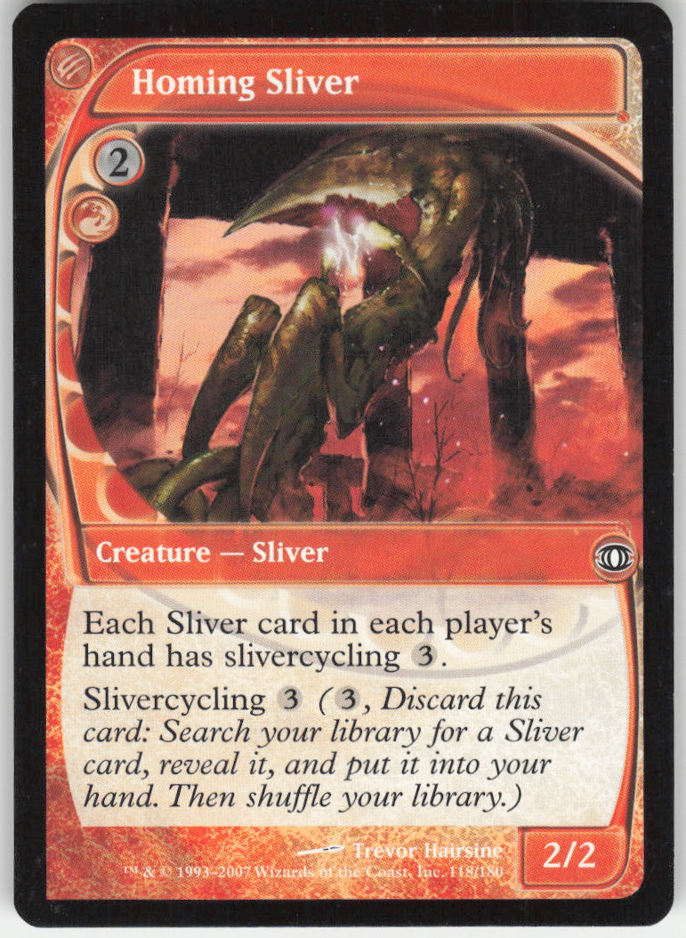 Homing Sliver #118/180 Non-Foil