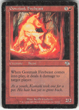 Goretusk Firebeast #91/143 Non-Foil