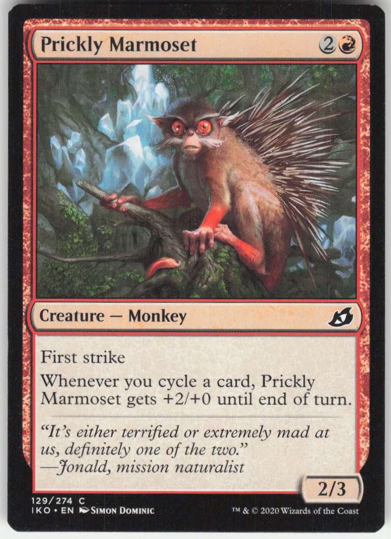 Prickly Marmoset #129/274 Non-Foil