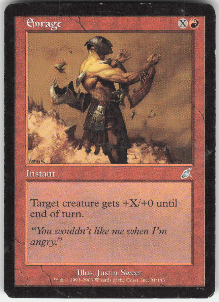 Enrage #91/143 Non-Foil