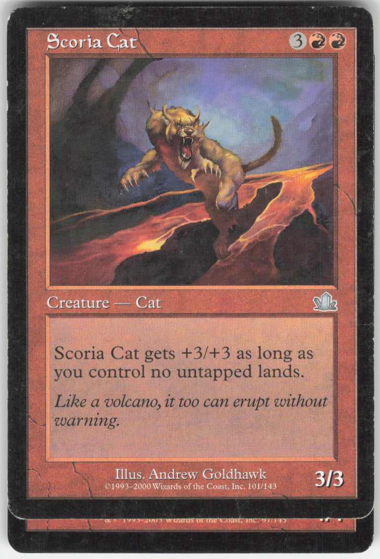 Scoria Cat #101/143 Non-Foil