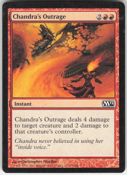Chandra's Outrage #125/249 Non-Foil