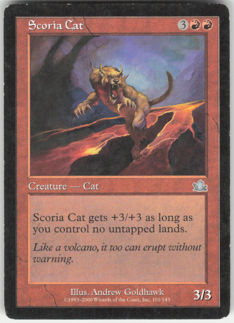 Scoria Cat #101/143 Non-Foil
