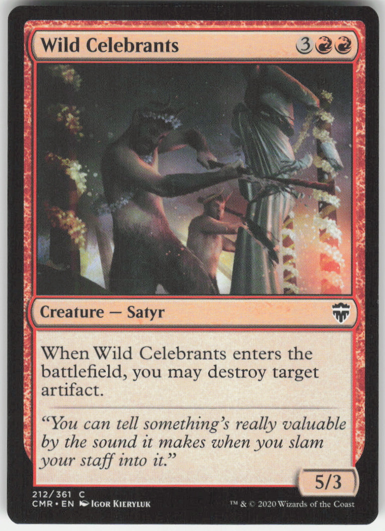 Wild Celebrants #212/361 Non-Foil