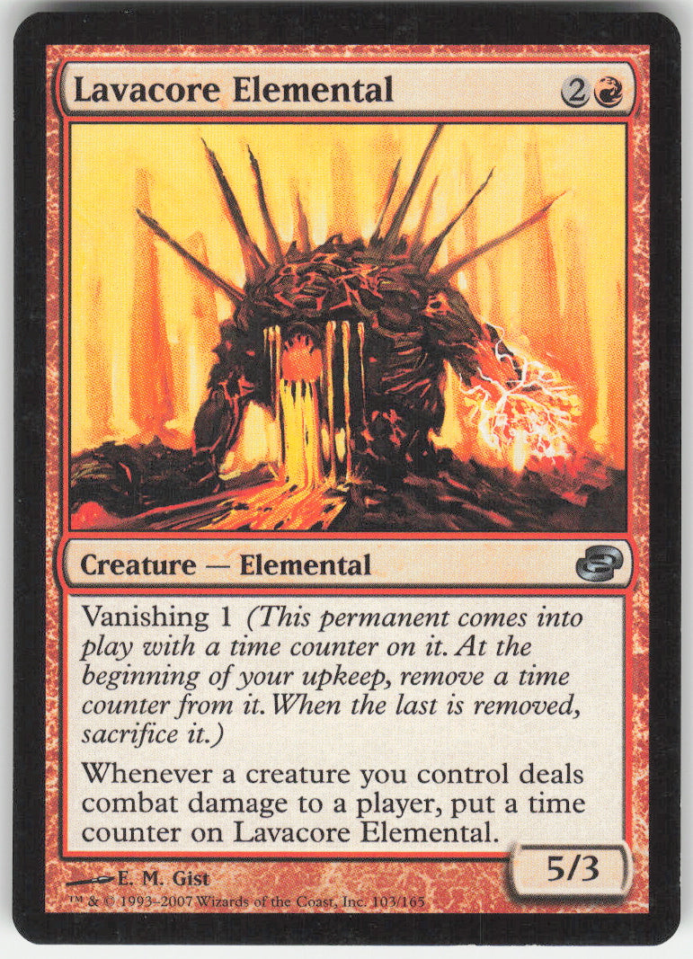 Lavacore Elemental #103/165 Non-Foil
