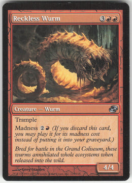 Reckless Wurm #120/165 Non-Foil
