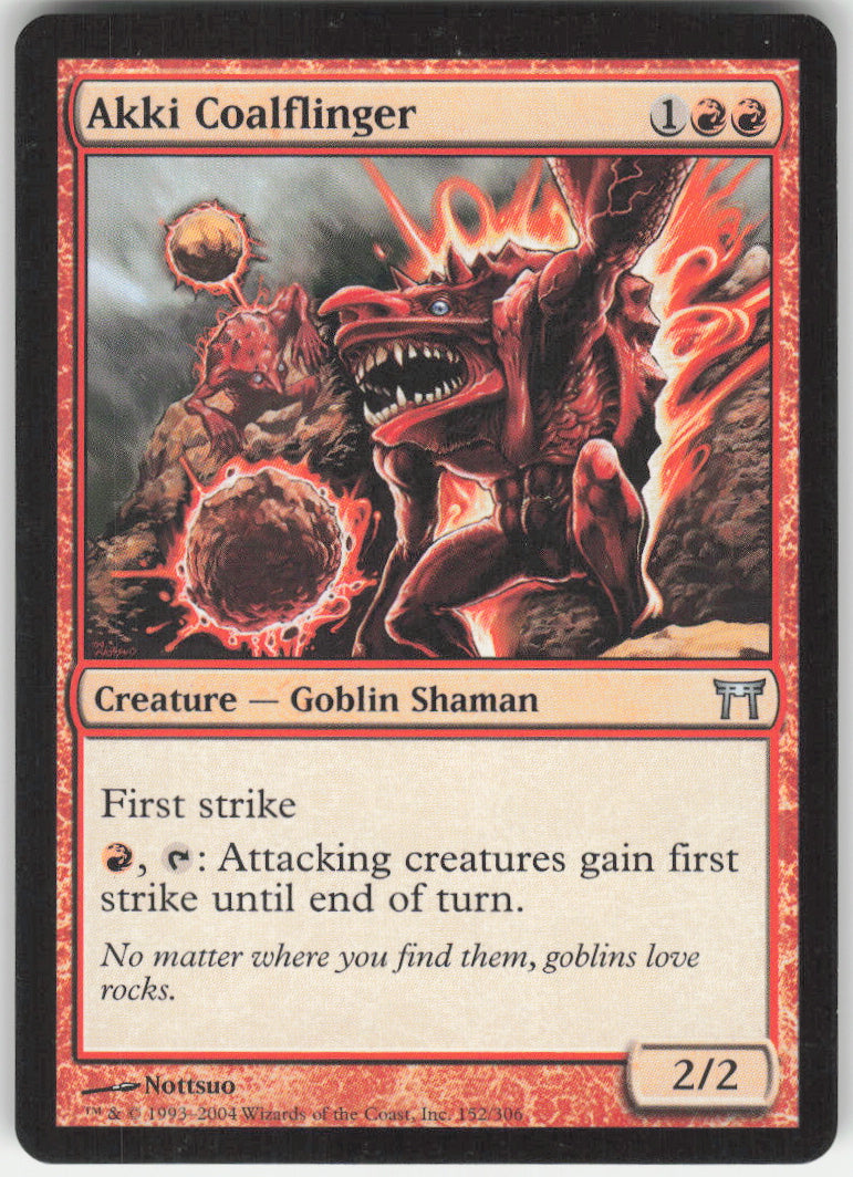 Akki Coalflinger #152/306 Non-Foil