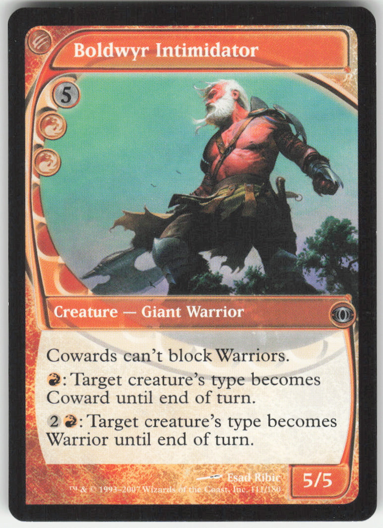 Boldwyr Intimidator #111/180 Non-Foil