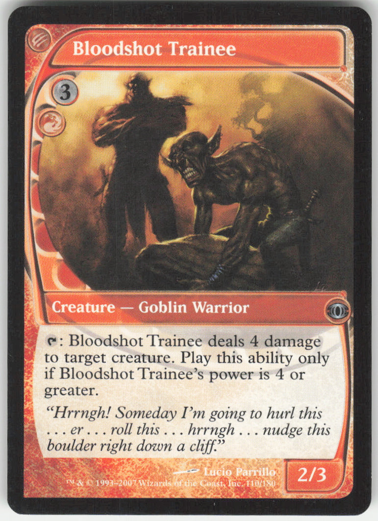 Bloodshot Trainee #110/180 Non-Foil