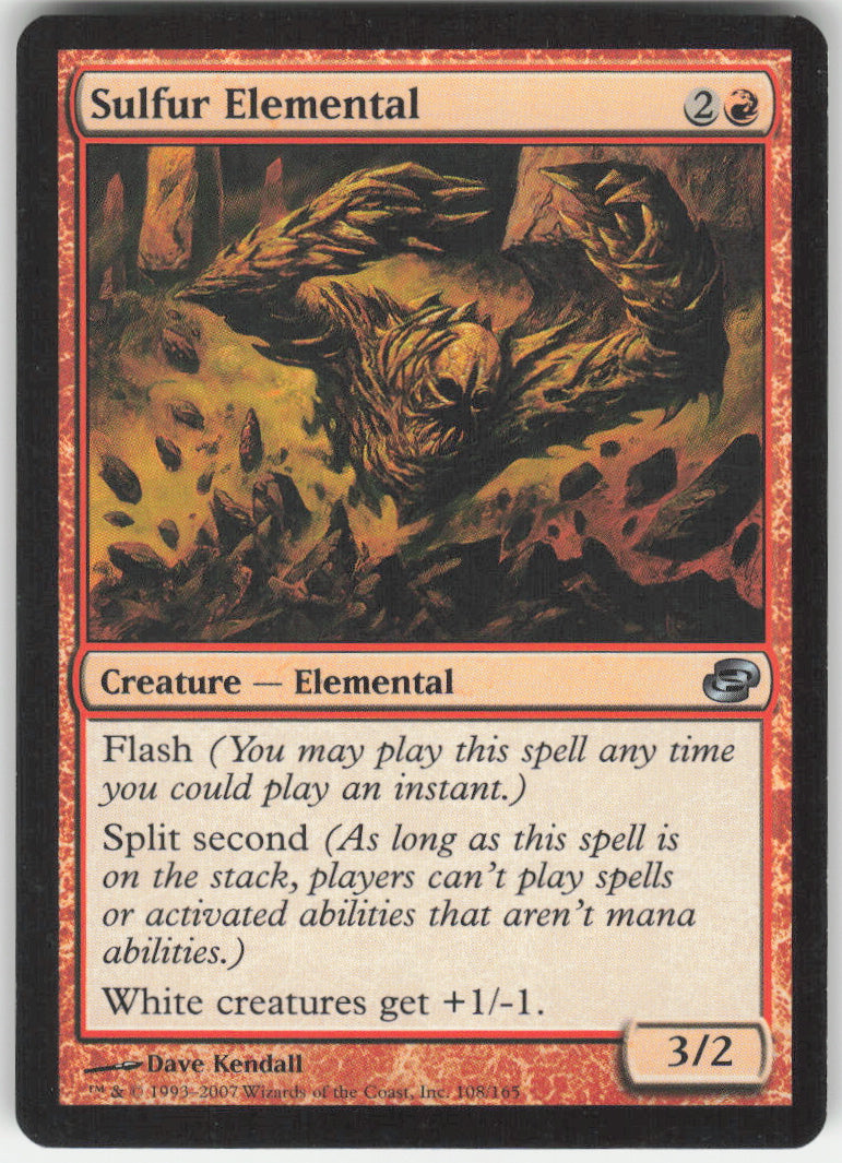 Sulfur Elemental #108/165 Non-Foil