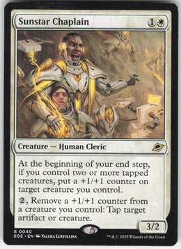 Sunstar Chaplain #40 Non-Foil