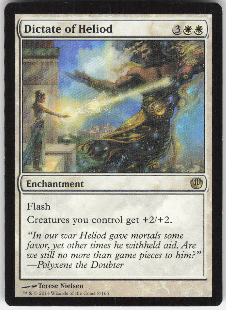 Dictate of Heliod #8/165 Non-Foil