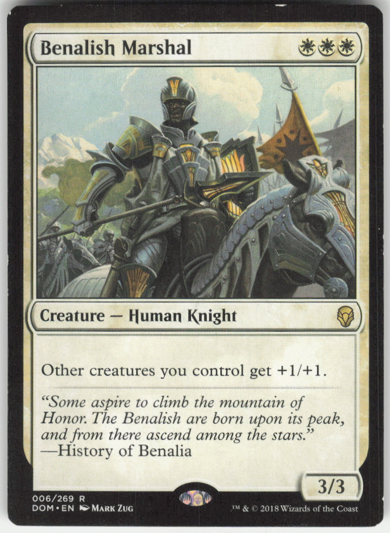 Benalish Marshal #6/269 Non-Foil