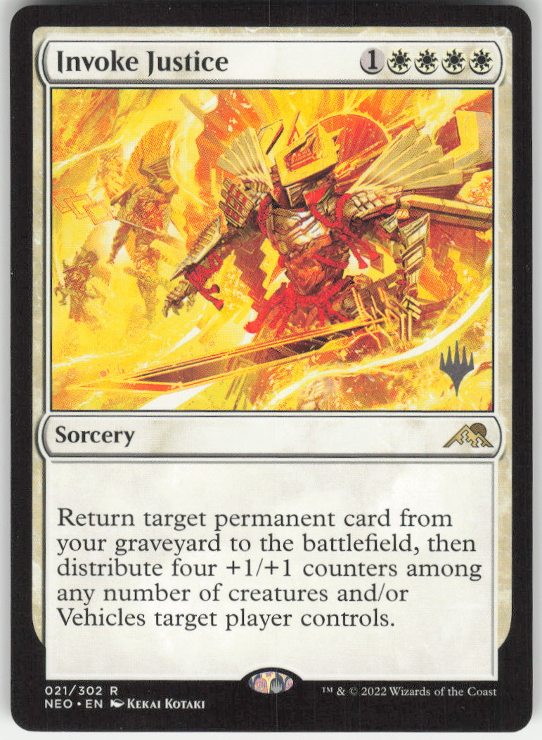 Invoke Justice #21/302 Non-Foil