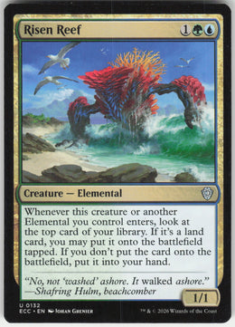 Risen Reef #132 Non-Foil