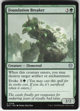 Foundation Breaker #108 Non-Foil