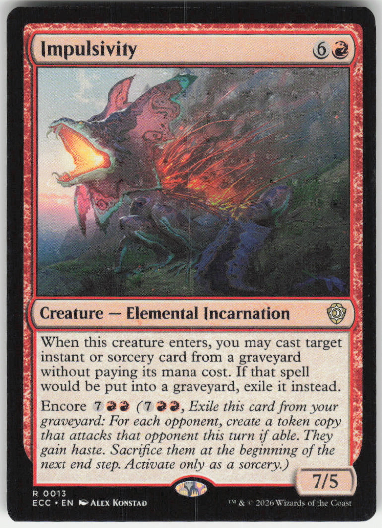 Impulsivity #13 Non-Foil