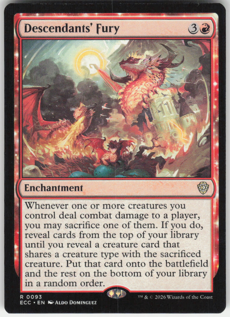 Descendants' Fury #93 Non-Foil