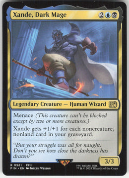 Xande, Dark Mage #561 Non-Foil