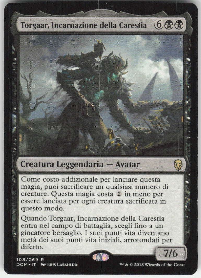 Torgaar, Famine Incarnate #108/269 Non-Foil