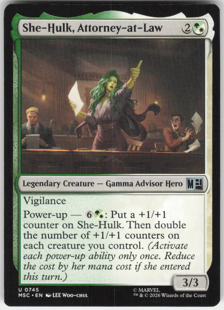 She-Hulk, Attorney-at-Law #745 Non-Foil