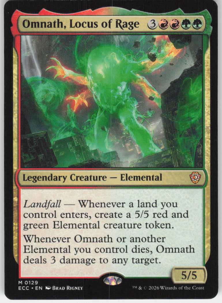 Omnath, Locus of Rage #129 Non-Foil