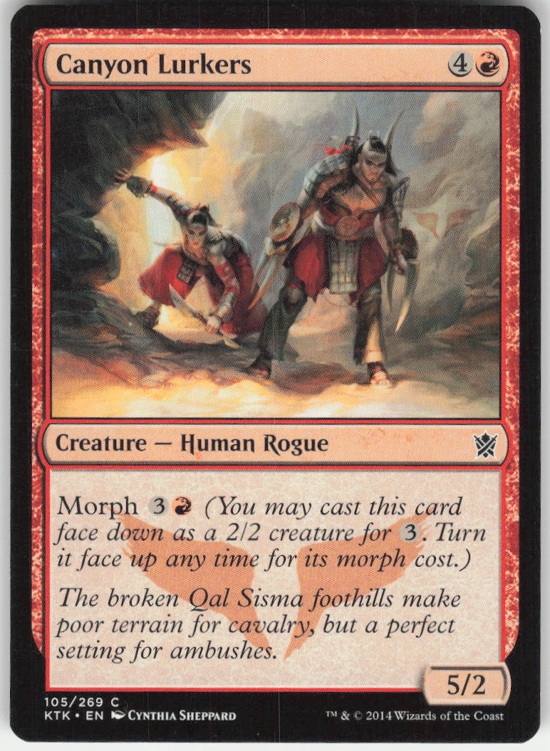 Canyon Lurkers #105/269 Non-Foil