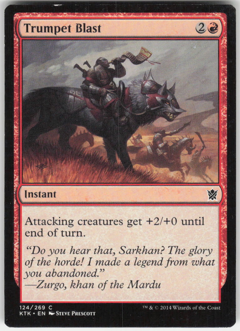 Trumpet Blast #124/269 Non-Foil