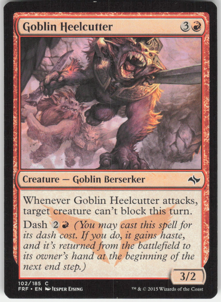 Goblin Heelcutter #102/185 Non-Foil