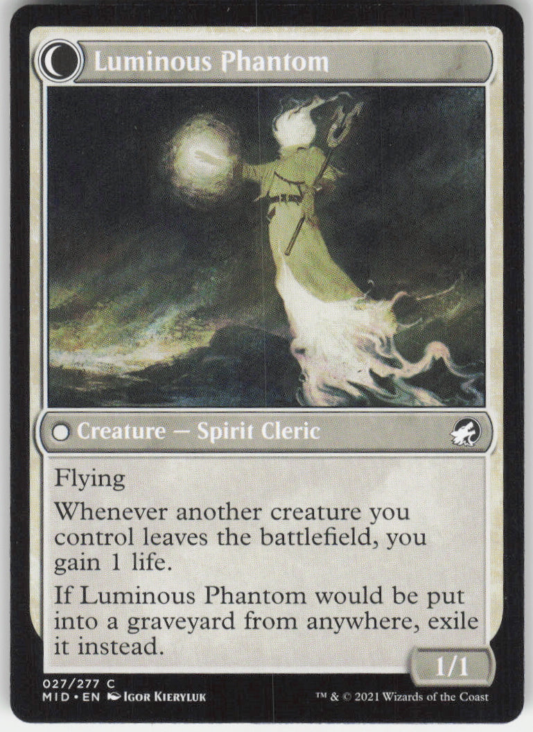 Lunarch Veteran // Luminous Phantom #27/277 Non-Foil