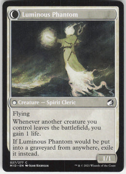 Lunarch Veteran // Luminous Phantom #27/277 Non-Foil