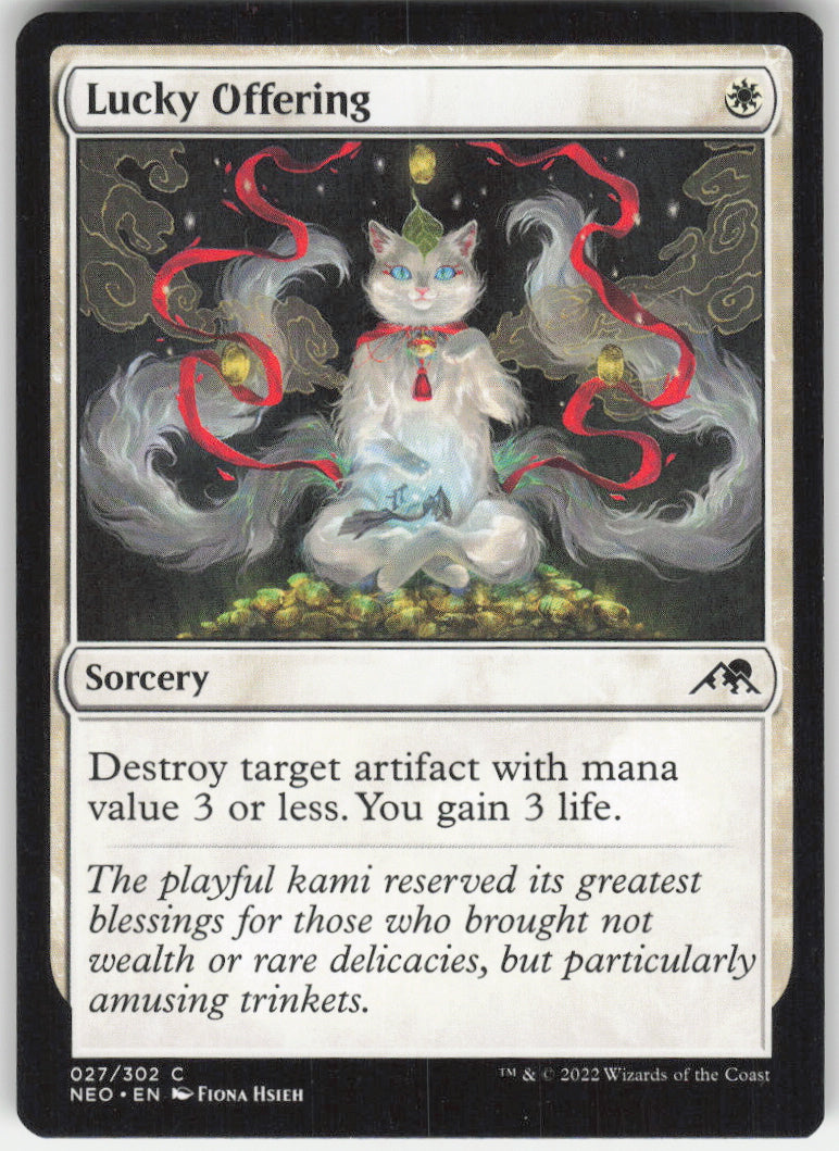 Lucky Offering #27/302 Non-Foil