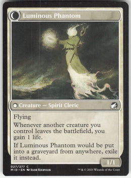 Lunarch Veteran // Luminous Phantom #27/277 Non-Foil