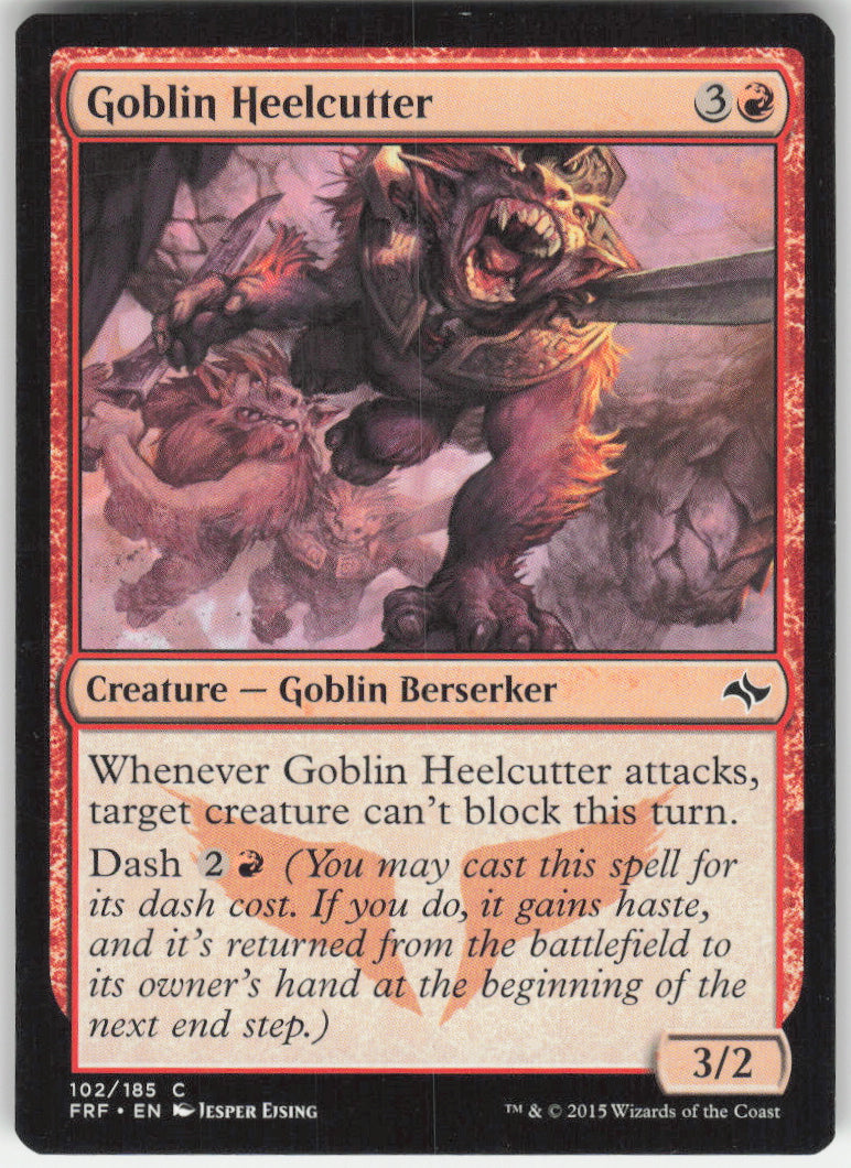 Goblin Heelcutter #102/185 Non-Foil
