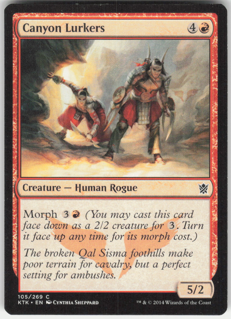 Canyon Lurkers #105/269 Non-Foil
