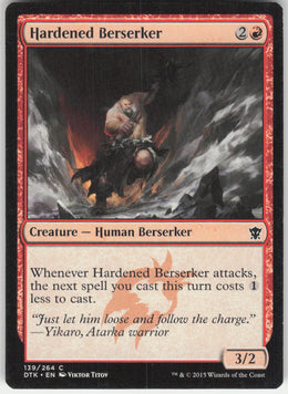 Hardened Berserker #139/264 Non-Foil