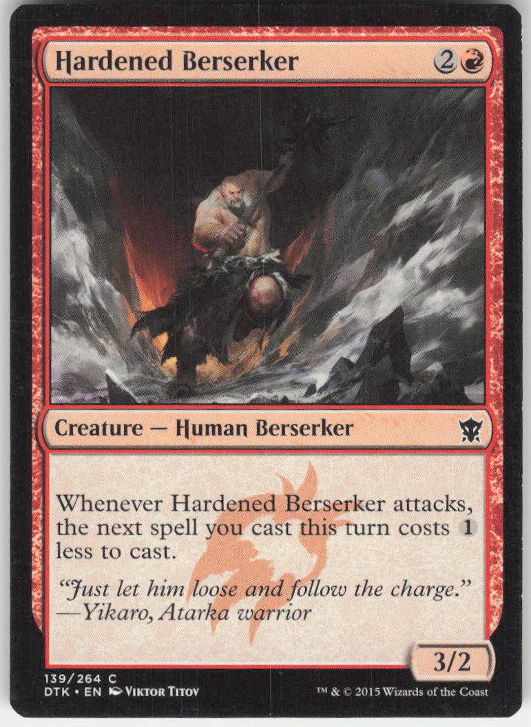 Hardened Berserker #139/264 Non-Foil