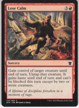 Lose Calm #147/264 Non-Foil