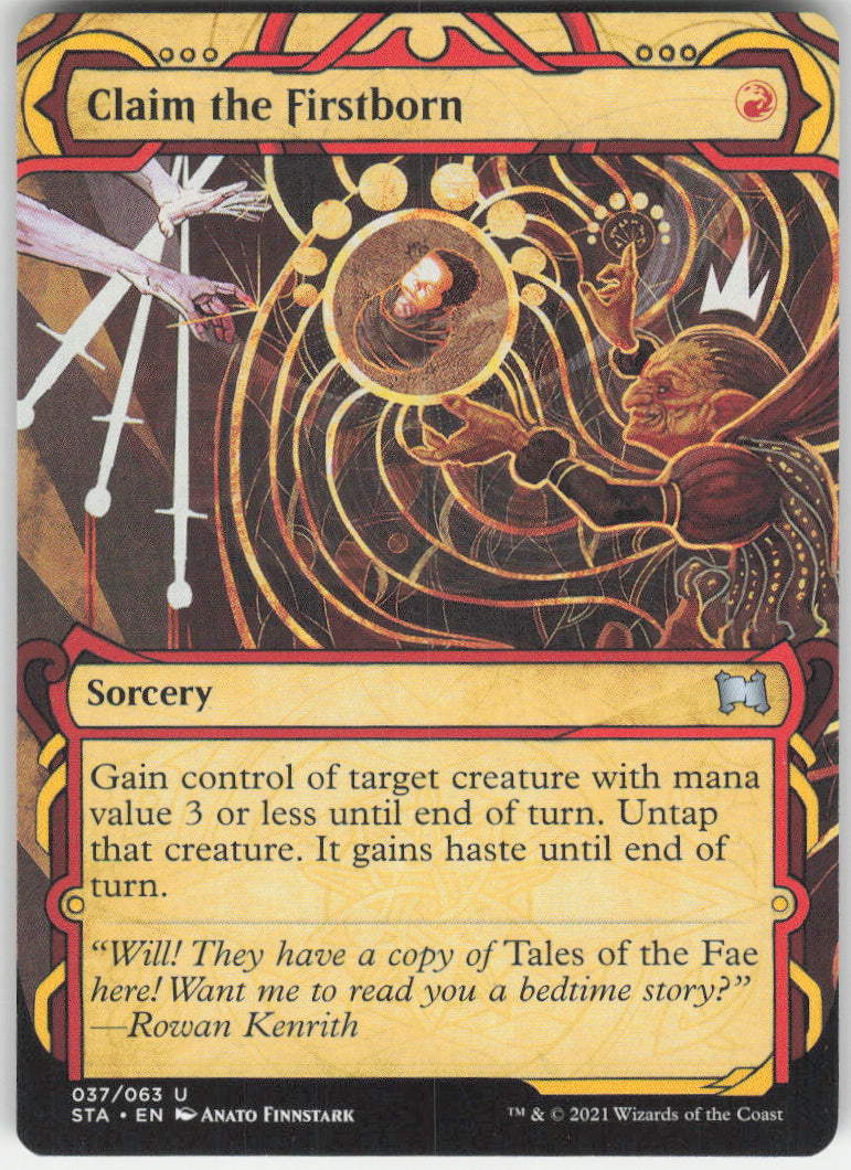 Claim the Firstborn #37/63 Non-Foil