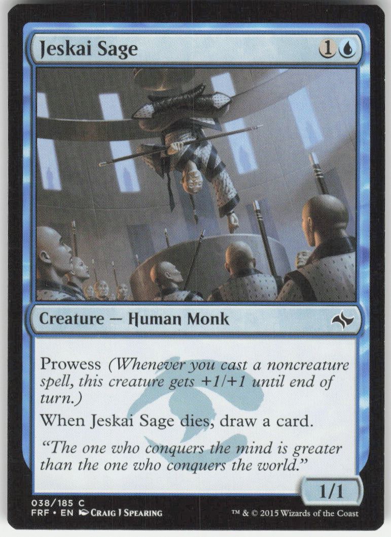 Jeskai Sage #38/185 Non-Foil