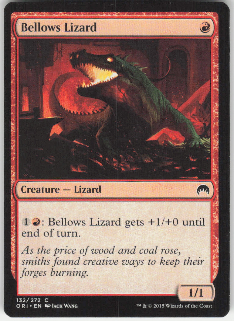 Bellows Lizard #132/272 Non-Foil