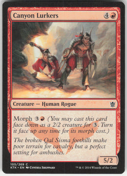 Canyon Lurkers #105/269 Non-Foil