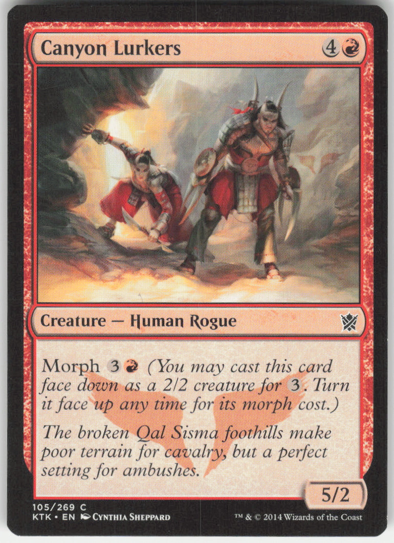 Canyon Lurkers #105/269 Non-Foil
