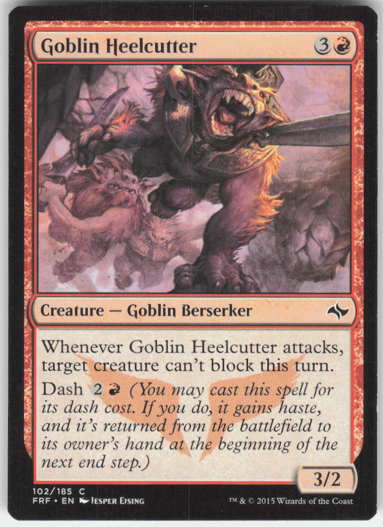 Goblin Heelcutter #102/185 Non-Foil