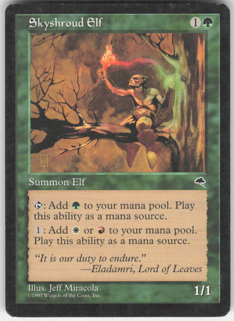 Skyshroud Elf #255 Non-Foil
