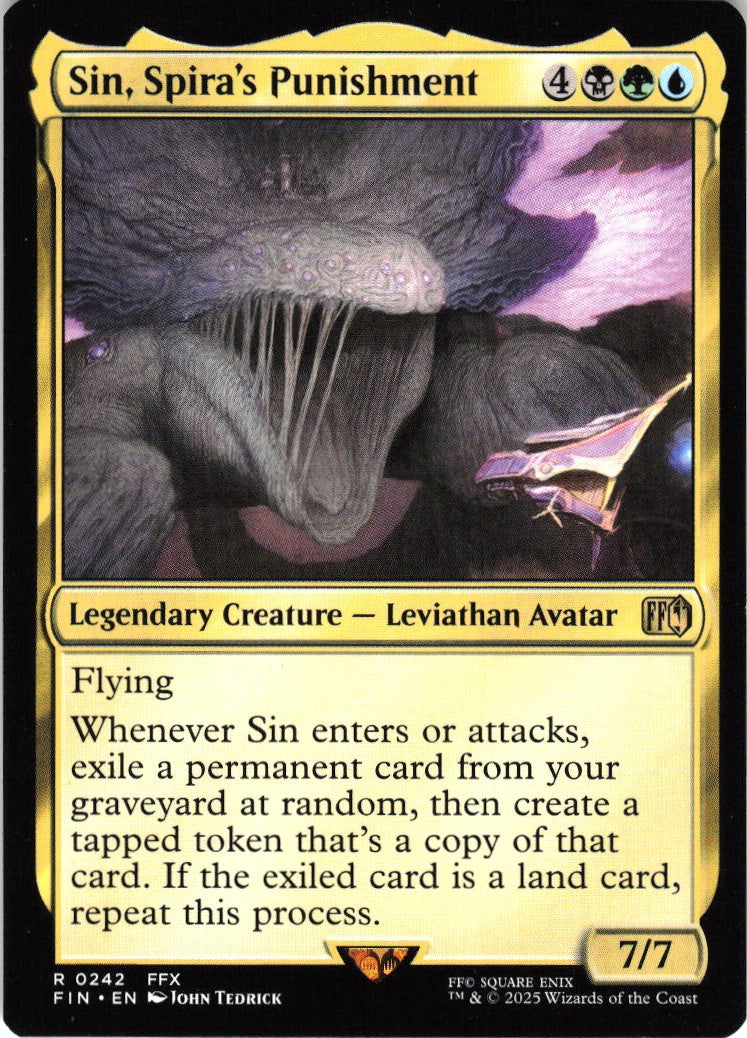 Sin, Spira's Punishment #242 NM